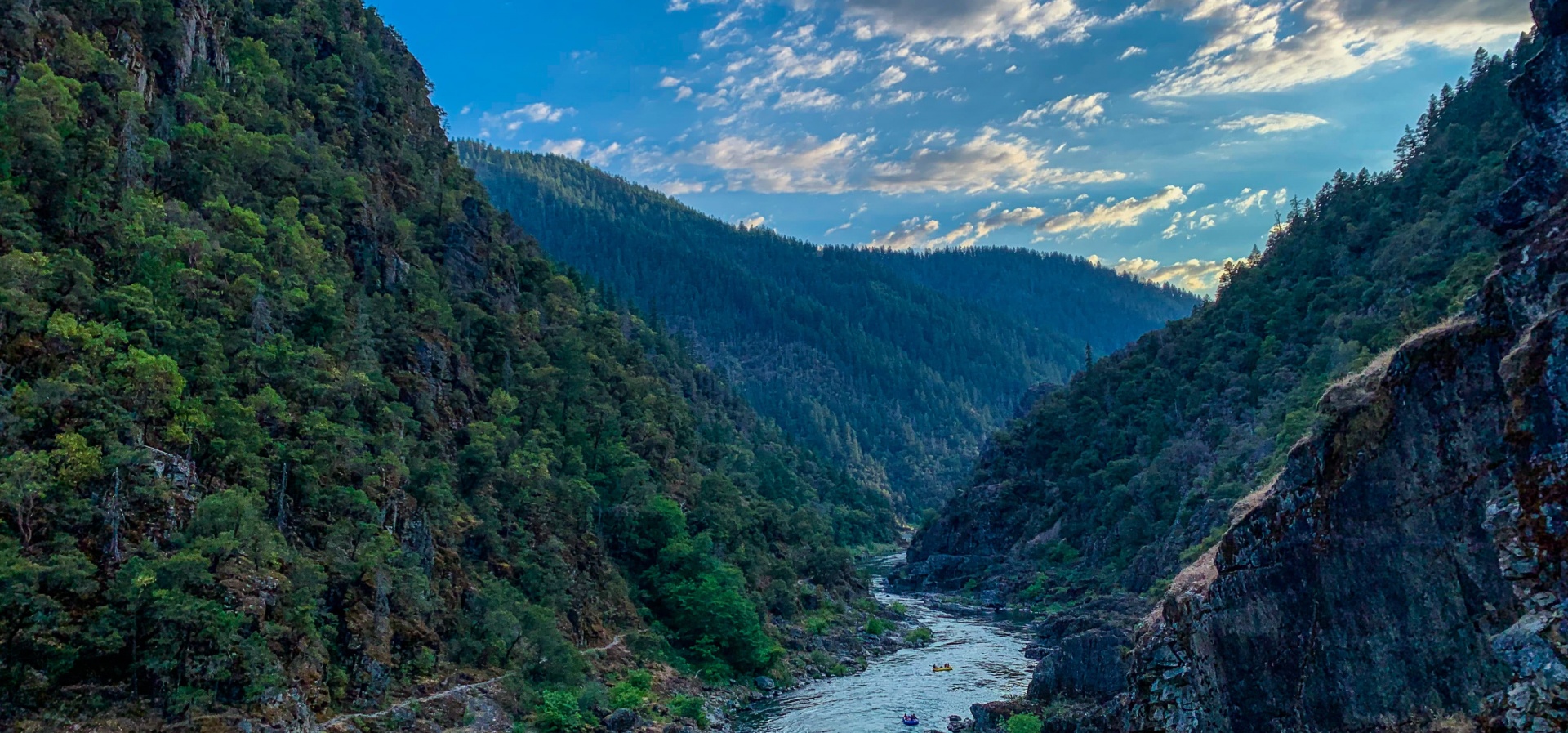 Wild and Scenic Rogue River viewed from the Trail