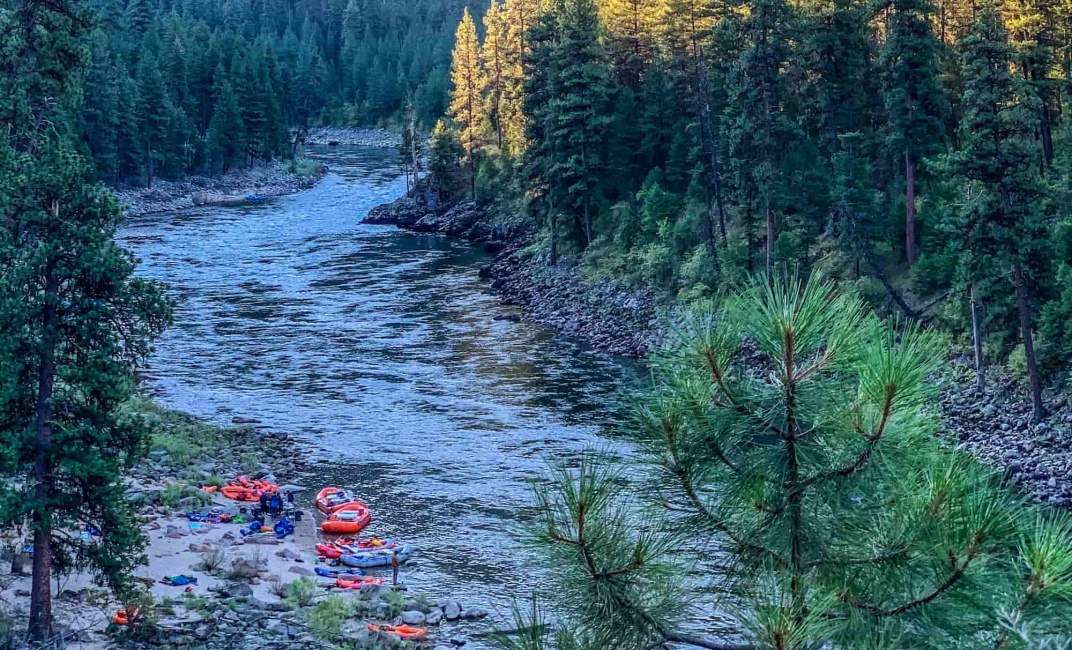Information for rafting the Salmon River in Idaho